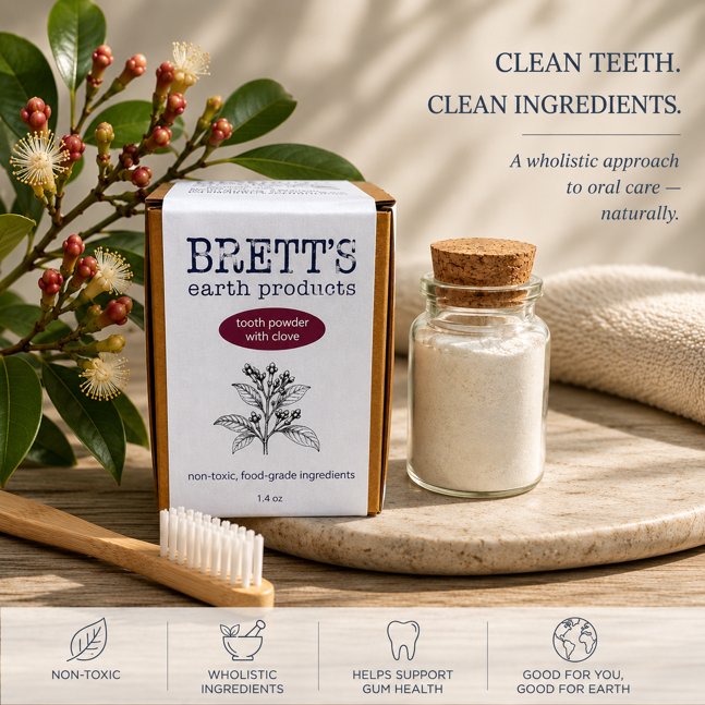 Natural Tooth Powder with Cloves